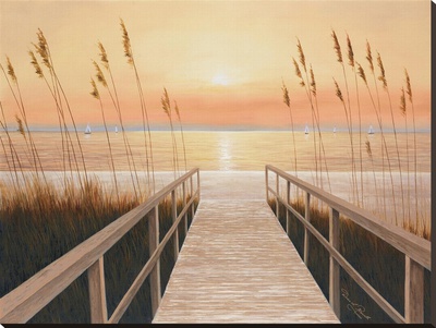 Walkway To Sea by Diane Romanello Pricing Limited Edition Print image