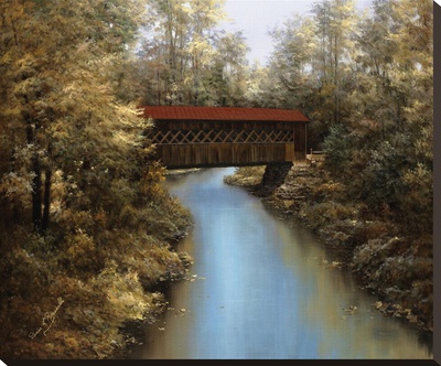 Covered Bridge by Diane Romanello Pricing Limited Edition Print image