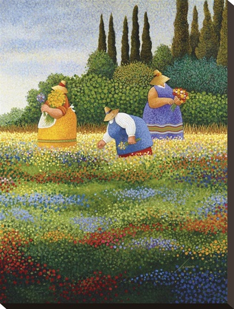 Spring Gathering by Lowell Herrero Pricing Limited Edition Print image