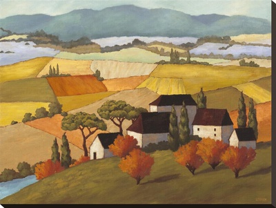 Hilltop Village by Kathryn Steffen Pricing Limited Edition Print image