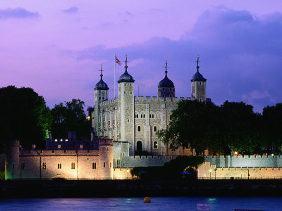 Tower Of London At Dusk, London, England by Richard I'anson Pricing Limited Edition Print image