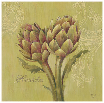 Fresh Artichokes by Stefania Ferri Pricing Limited Edition Print image