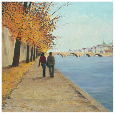 Romantic Promenade by Jurgen Gottschlag Pricing Limited Edition Print image