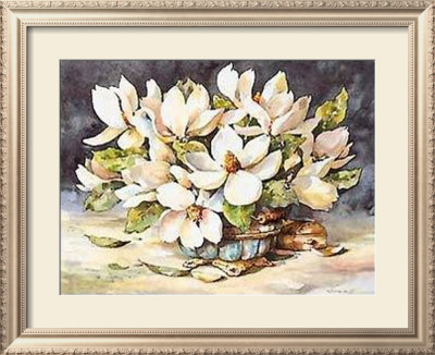 Old Tyme Magnolias by Jerianne Van Dijk Pricing Limited Edition Print image