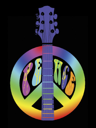 Peace Guitar by Erin Clark Pricing Limited Edition Print image