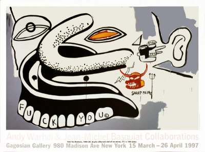 Fuck You Dentures by Jean-Michel Basquiat Pricing Limited Edition Print image