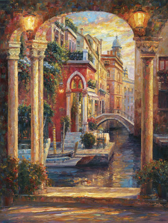 Rio Di San Polo, Venice by Haixia Liu Pricing Limited Edition Print image
