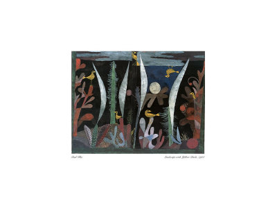 Landscape With Yellow Birds by Paul Klee Pricing Limited Edition Print image
