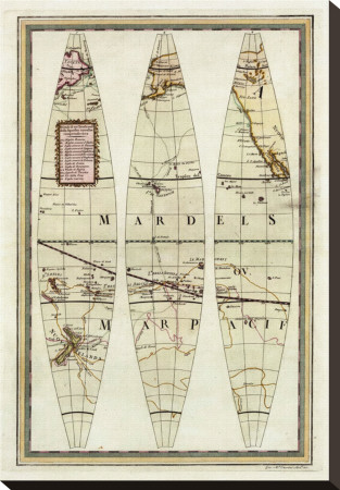 Globo Terrestre Ii, C.1792 by Giovanni Maria Cassini Pricing Limited Edition Print image