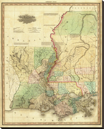 Louisiana And Mississippi, C.1823 by Henry S. Tanner Pricing Limited Edition Print image