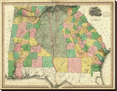 Georgia And Alabama, C.1823 by Henry S. Tanner Pricing Limited Edition Print image