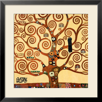 The Tree Of Life, Stoclet Frieze, C.1909 (Detail) by Gustav Klimt Pricing Limited Edition Print image