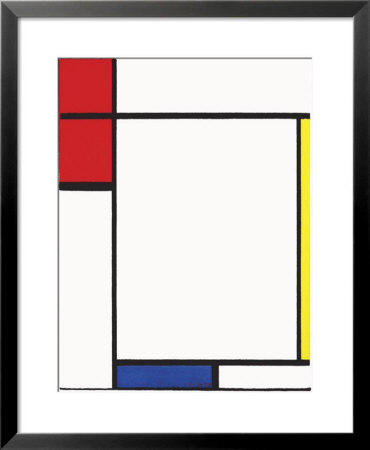 Composition With Red, Yellow, And Blue by Piet Mondrian Pricing Limited Edition Print image