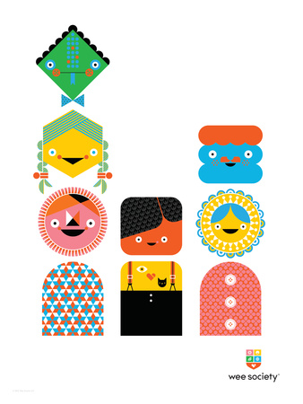 Wee You-Things Totem, Emily by Wee Society Pricing Limited Edition Print image
