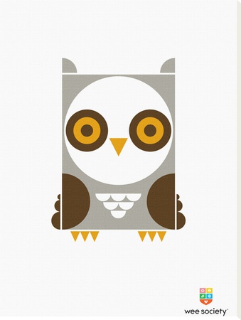 Wee Alphas, Ollie The Owl by Wee Society Pricing Limited Edition Print image