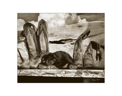 Pup N Boots by Barry Hart Pricing Limited Edition Print image