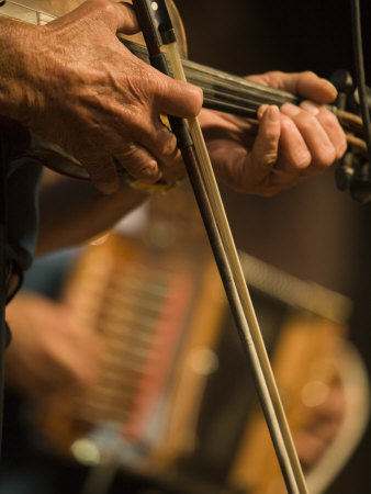 Fiddler Playing Cajun Music by Tyrone Turner Pricing Limited Edition Print image