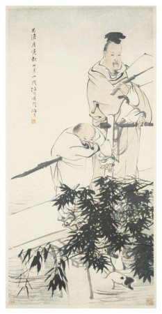 Wang Xizhi Observes Geese by Ren Bonian Pricing Limited Edition Print image