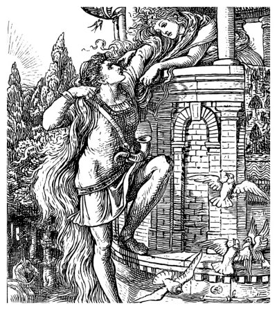 Rapunzel by Walter Crane Pricing Limited Edition Print image