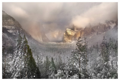 Snowstorm In Yosemite by Harold Davis Pricing Limited Edition Print image