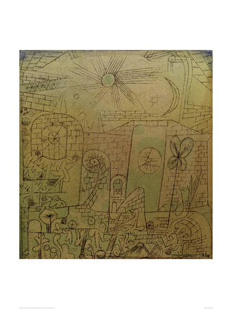 Spring-Sun by Paul Klee Pricing Limited Edition Print image