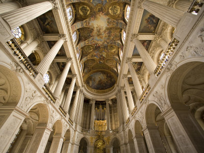 Painted Ceiling In The Palace Of Versailles by Scott Stulberg Pricing Limited Edition Print image