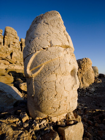 Rock Statue Of A Head by Scott Stulberg Pricing Limited Edition Print image