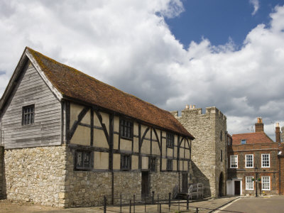 Medieval Merchants Hall And Westgate, Southampton, Hampshire, England, Uk by Adam Burton Pricing Limited Edition Print image