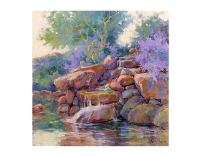 Desert Stream by Julie Pollard Pricing Limited Edition Print image