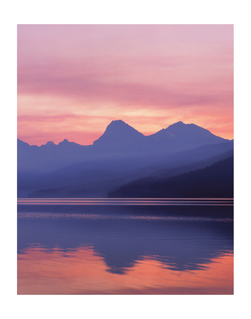 Glacier Apgar Sunrise 1 by Danny Burk Pricing Limited Edition Print image