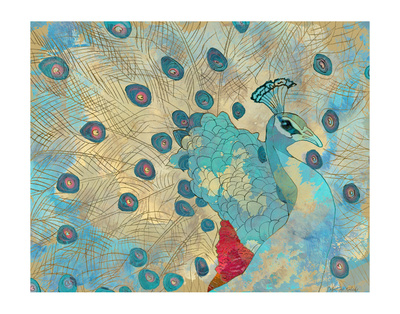 Peacock Ll by Karin Connolly Pricing Limited Edition Print image