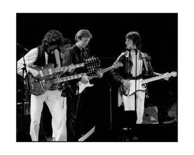 Page, Clapton & Beck by Mike Ruiz Pricing Limited Edition Print image
