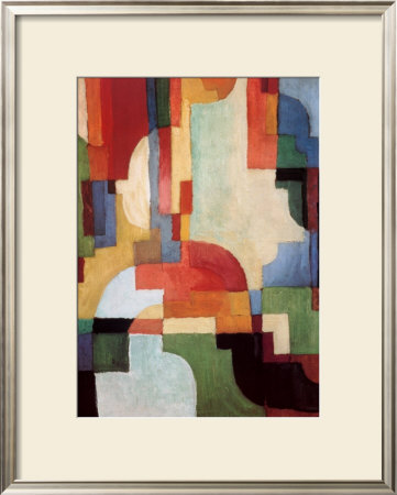 Farbige Formen I, 1933 by Auguste Macke Pricing Limited Edition Print image