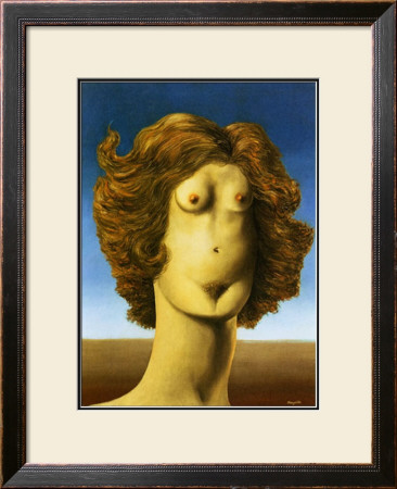 Le Viol, C.1934 by Rene Magritte Pricing Limited Edition Print image