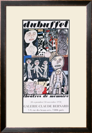 Theatres De Memoire, C.1978 by Jean Dubuffet Pricing Limited Edition Print image