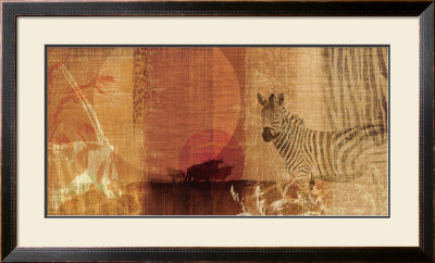 Safari Sunset I by Tandi Venter Pricing Limited Edition Print image