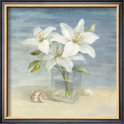 Lilies And Shells by Danhui Nai Pricing Limited Edition Print image