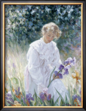 Iris Garden by Miriam Briks Pricing Limited Edition Print image