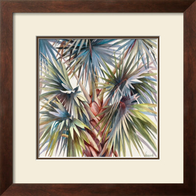 Blue Palm Limited Edition Print by Lois Brezinski Pricing Secondary ...