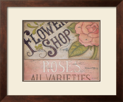 Flower Shop Roses by Kim Lewis Pricing Limited Edition Print image