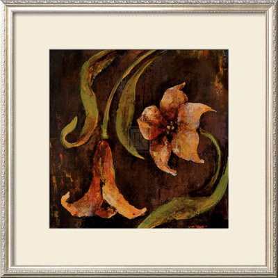 Flowers And Leaves I by Georgie Pricing Limited Edition Print image