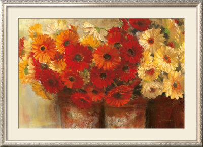 Chelsea Gerberas by Carol Rowan Pricing Limited Edition Print image