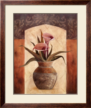Galla Lilies by Carol Robinson Pricing Limited Edition Print image