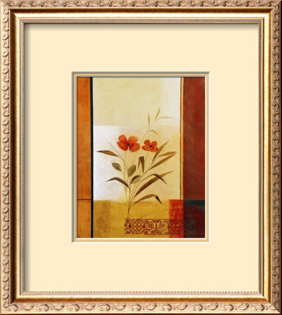 Two Red Flowers by Fernando Leal Pricing Limited Edition Print image