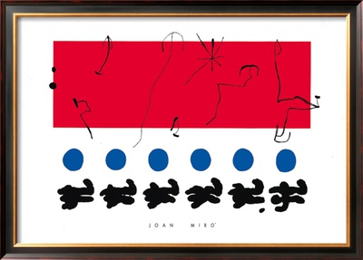 Ciel Rouge, C.1960 by Joan Miro Pricing Limited Edition Print image