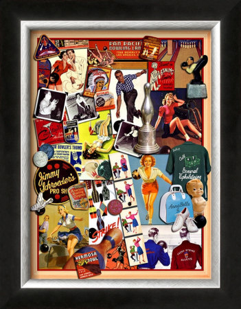 Lucky Strike Bowling by Kate Ward Thacker Pricing Limited Edition Print image