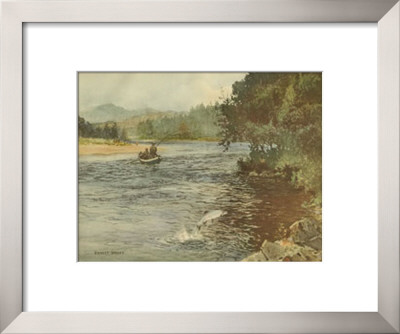 Salmon Fishing by Ernest Briggs Pricing Limited Edition Print image