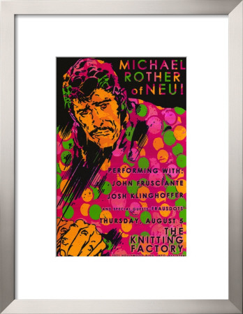 Michael Rother Of Neu! by Darren Grealish Pricing Limited Edition Print image
