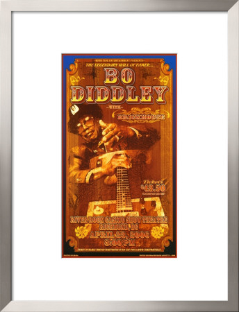 Bo Diddley In Concert by Bob Masse Pricing Limited Edition Print image