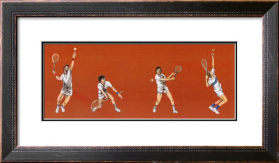 Tennis I by Jean Paul Colbert Pricing Limited Edition Print image